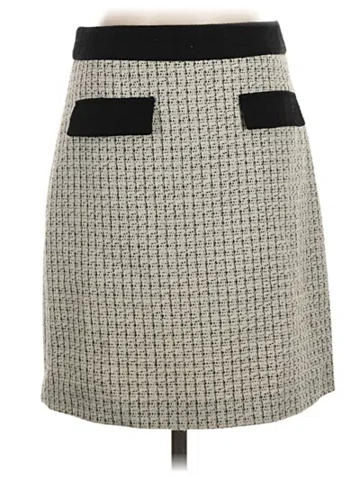 Pre-owned Karl Lagerfeld Casual Skirt In Gray