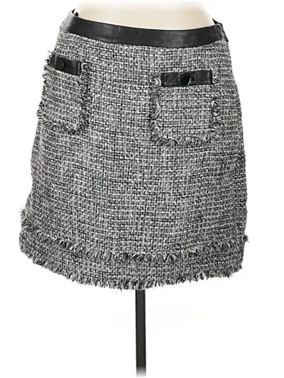 Pre-owned Karl Lagerfeld Casual Skirt In Gray