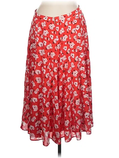 Pre-owned Karl Lagerfeld Casual Skirt In Red
