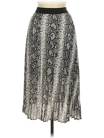 Pre-owned Karl Lagerfeld Casual Skirt In Silver