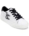 Karl Lagerfeld Cate Sayings Leather Sneaker