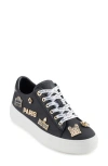 Karl Lagerfeld Cate Sneaker In Black
