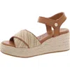 Karl Lagerfeld Celeste Platform Wedge Sandal In Multi