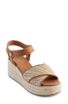 KARL LAGERFELD CELESTE PLATFORM WEDGE SANDAL