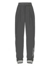 Karl Lagerfeld Ceremony Logo-print Trousers In Black