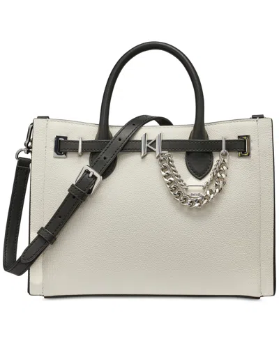 Karl Lagerfeld Cerise Leather Crossbody Bag