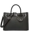 Karl Lagerfeld Cerise Leather Crossbody Bag
