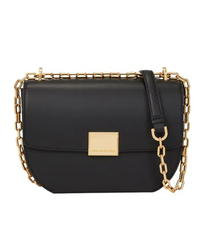 Karl Lagerfeld Chain Shoulder Bag In 999