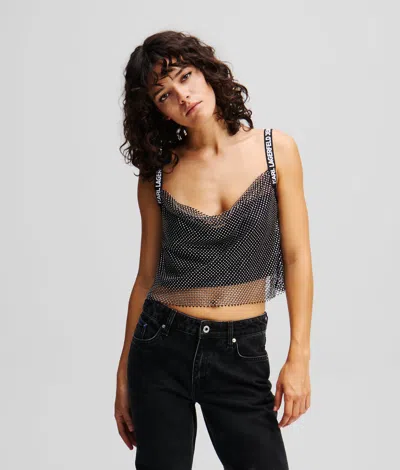 Karl Lagerfeld Chainmail Top