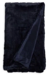Karl Lagerfeld Channel Throw Blanket In Blue