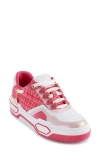 Karl Lagerfeld Charna Lace Up Sneaker In Teaberry