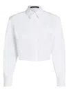 Karl Lagerfeld Chest-pocket Shirt In White
