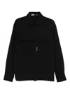 Karl Lagerfeld Chest-pockets Shirt In Black