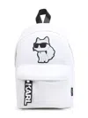 Karl Lagerfeld Choupette-appliqué Backpack In White