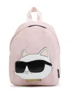 Karl Lagerfeld Choupette Backpack In Pink
