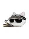 Karl Lagerfeld Choupette Cross Body Bag In White