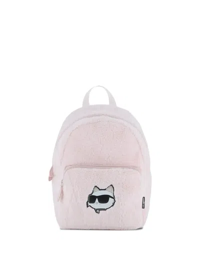 Karl Lagerfeld Kids' Choupette Faux-fur Backpack
