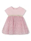 Karl Lagerfeld Choupette-print Dress In Pink