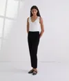 Karl Lagerfeld Cigarette Pants In Black