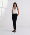 Karl Lagerfeld Cigarette Pants In Black