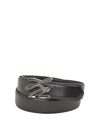 Karl Lagerfeld Belt In Black