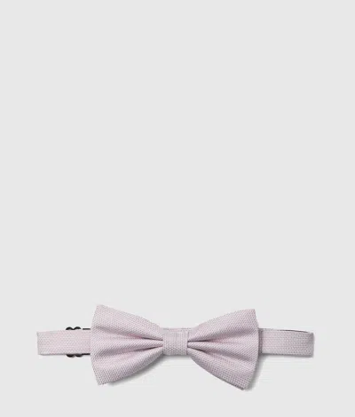 Karl Lagerfeld Classic Bow Tie In Purple