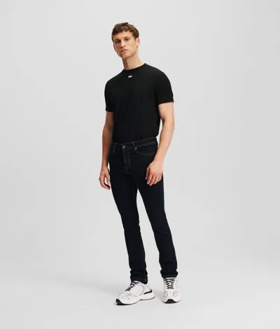Karl Lagerfeld Classic Jeans In Black