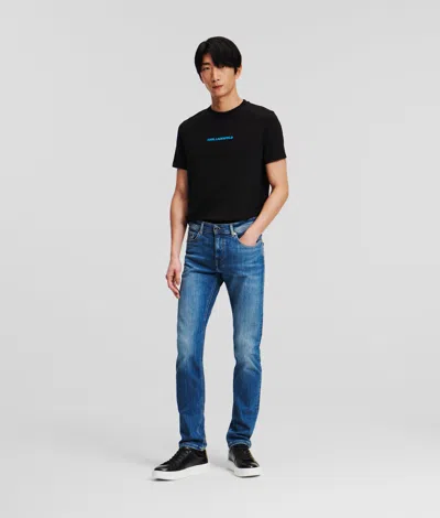 Karl Lagerfeld Classic Jeans In Blue