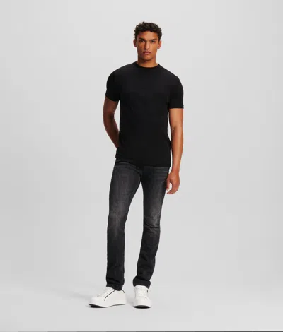 Karl Lagerfeld Classic Jeans In Black