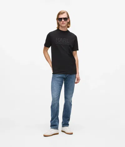 Karl Lagerfeld Classic Jeans In Blue