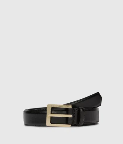 Karl Lagerfeld Classic Leather Belt