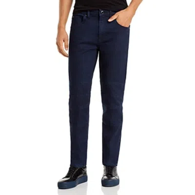 Karl Lagerfeld Classic Soft Modal Moto Pants Mens Navy Straight Leg Ups477 In Blue