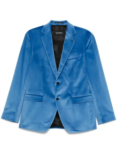 Karl Lagerfeld Clever Blazer In Blue