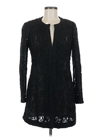 Pre-owned Karl Lagerfeld Coat In Black