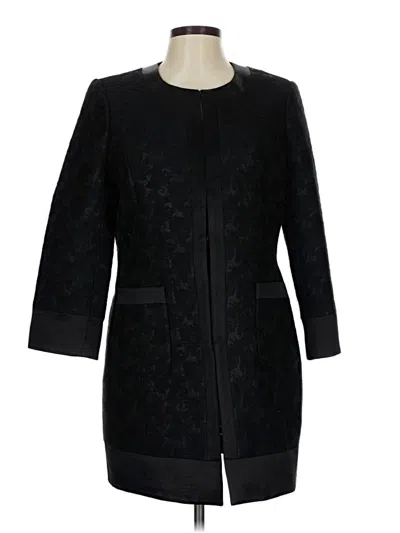 Pre-owned Karl Lagerfeld Coat In Black
