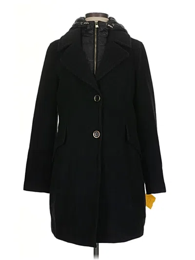 Pre-owned Karl Lagerfeld Coat In Black