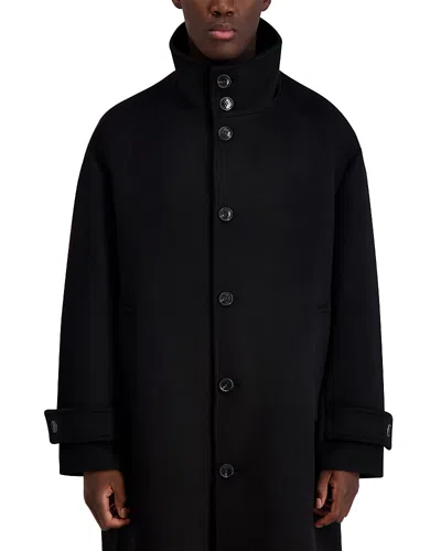 Karl Lagerfeld Coat In Black
