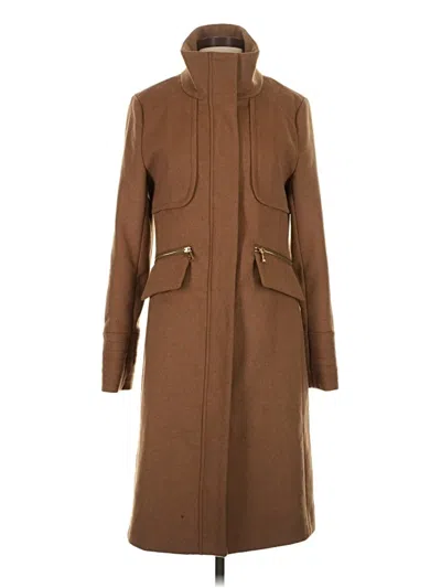 Pre-owned Karl Lagerfeld Coat In Brown