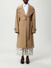 Karl Lagerfeld Coat  Woman Color Camel In Brown