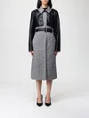 Karl Lagerfeld Coat  Woman Color Grey In Gray