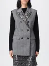 Karl Lagerfeld Coat  Woman Color Grey In Gray