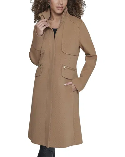 Karl Lagerfeld Coat In Nude