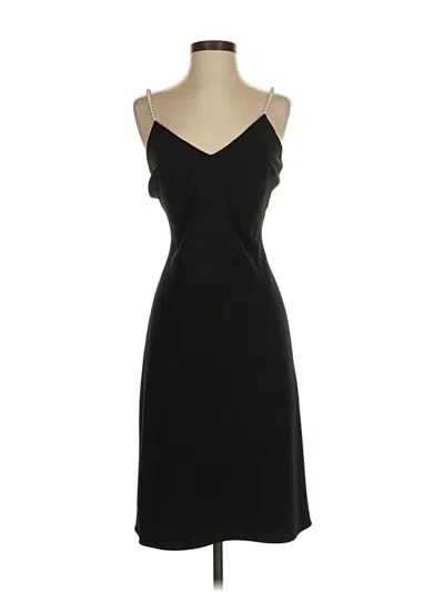 Pre-owned Karl Lagerfeld Cocktail Dress In Black
