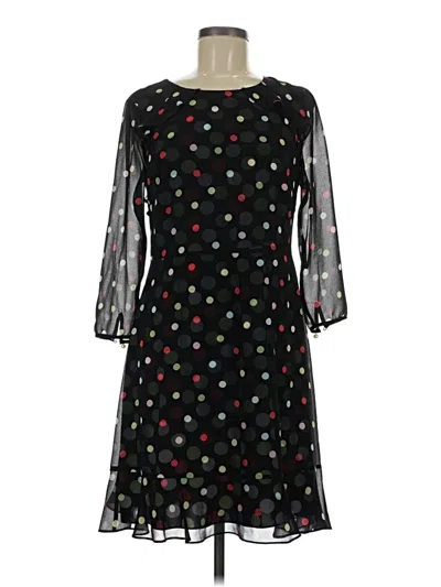 Pre-owned Karl Lagerfeld Cocktail Dress In Black