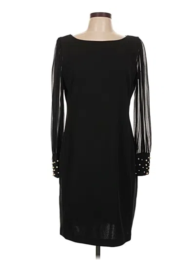 Pre-owned Karl Lagerfeld Cocktail Dress In Black