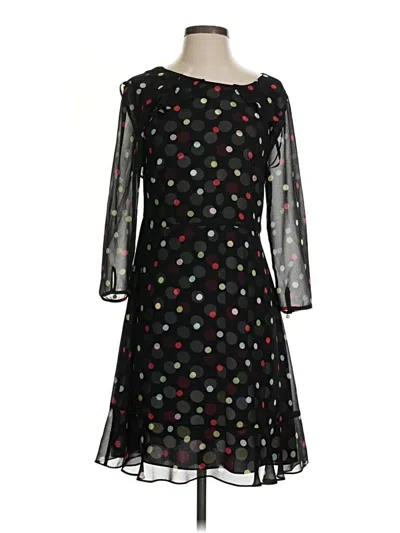 Pre-owned Karl Lagerfeld Cocktail Dress In Black