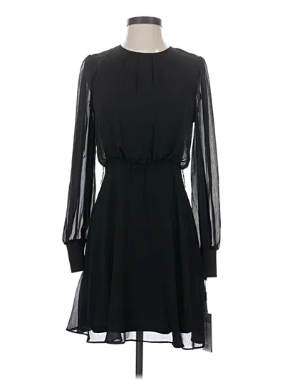 Pre-owned Karl Lagerfeld Cocktail Dress In Black