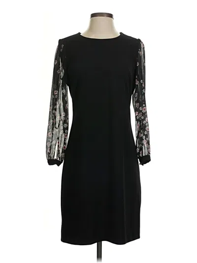 Pre-owned Karl Lagerfeld Cocktail Dress In Black