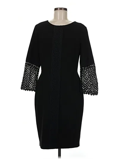 Pre-owned Karl Lagerfeld Cocktail Dress In Black