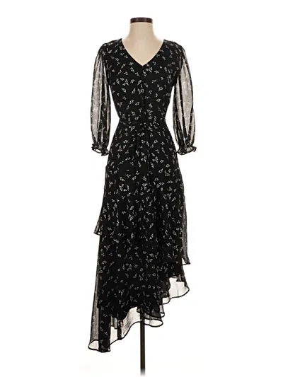Pre-owned Karl Lagerfeld Cocktail Dress In Black